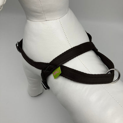 DogTools Geschirr von oben auf den Rücken gezeigt, mit einem Griff, um den Hund schnell zu greifen