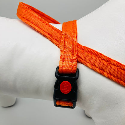 No-Pull-Geschirr von der Seite gezeigt, mit robusten Nähten und Verschluss