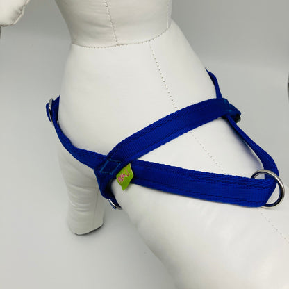 DogTools no pull Hunde Geschirr von oben auf den Rücken gezeigt, mit Schlaufe fur schnelles Greifen 